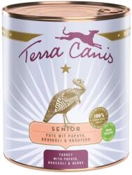 Terra Canis Senior Turkey with papaya, broccoli & herbs 6 x 800 g