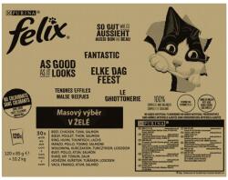 FELIX Fantastic Multipack ízletes választék zselében 120 x 85 g