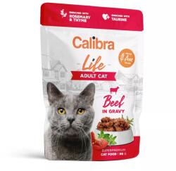 Calibra Cat Life Adult Marhahús mártásban 12 x 85 g