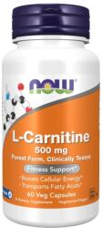 NOW L-Carnitină 500 mg - 60 capsule
