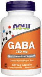 NOW GABA 750 mg - 100 capsule vegetariene