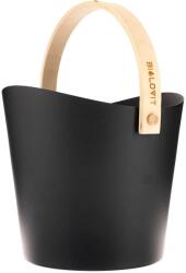 Bilovit Aluminiu Sauna Bucket, Negru - 7 Litri