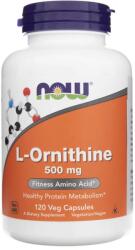 NOW L-Ornitină 500 mg - 120 capsule vegetale