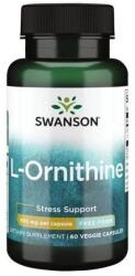 Swanson L-Ornitină 500 mg - 60 capsule vegetale