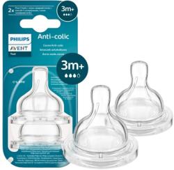 Philips Avent Suzetă anti-colici 3 m+ - 2 bucăți