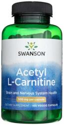 Swanson Acetil L-Carnitină 500 mg - 100 capsule Veg