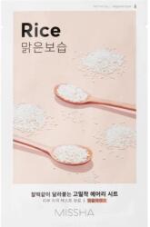 Missha Airy Fit Sheet Mask Rice - 1 buc Masca de fata