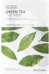 The Face Shop Real Nature, Sheet Mask cu ceai verde - 20 g Masca de fata