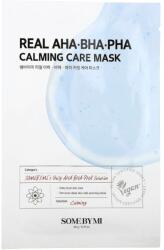 Some by Mi Real AHA-BHA-PHA Calming Care Sheetmask - 20 g Masca de fata