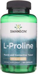 Swanson L-Prolină 500 mg - 100 capsule