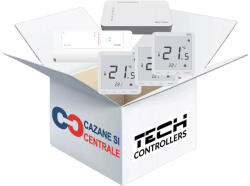 TECH Pachet automatizare Tech Sinum, Starter set tip Smart S, 3 zone fara fir - "Casa ta în armonie cu tine (SINUM-SPACK)