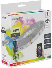 Avide LED Szalag Bliszter, 12V, 16W, RGB, 5m (ALSB5050RGBTUYA44-5M) (ALSB5050RGBTUYA44-5M)