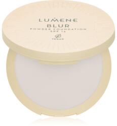 Lumene Blur компактна пудра 2 в 1 SPF 15 цвят No. 0 10 гр