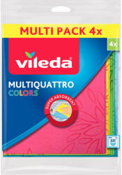 Vileda Multiquattro Culori Cârpă 4pcs Vileda