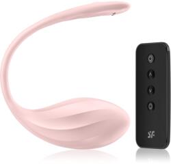 Satisfyer Ribbed Petal Connect App вибриращо яйце Pink 23 см