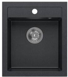 Quadron JOHNNY 100 black dotted gránit mosogatótálca 1352