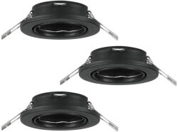 EGLO Süllyesztett lámpa keret, 3 darabos - Agulo Eglo 75673, 3xGU10 foglalattal, 220-240 V, IP20/IP23 (75673)