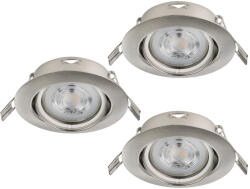 EGLO Süllyesztett lámpa keret, 3 darabos - Favazzina Eglo 901757, 3xGU10 foglalattal, 220-240 V, IP20, fényforrással (901757)