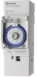Finder Kapcsolóóra sínre mech. napi 1CO(váltó) 230V 12.01. 8.230. 0000 (12.01.8.230.0000)
