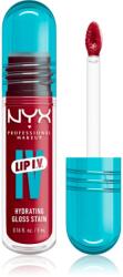NYX Cosmetics Lip IV tartós ajakfény hidratáló hatással árnyalat 11 - REDY SET WET 5 ml