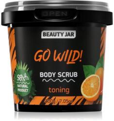 Beauty Jar Go Wild! hidratáló testpeeling frissítő hatással 200 g