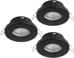 EGLO Süllyesztett lámpa keret, 3 darabos - Favazzina Eglo 901758, 3xGU10 foglalattal, 220-240 V, IP20/IP44, fényforrással (901758)
