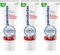 Parodontax Complete Protection Extra Fresh pasta de dinti cu Fluor pentru dinti sanatosi si gingii sanatoase 3x75 ml