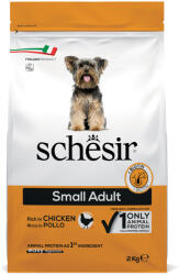Schesir 2x2kg Schesir Dog Small Adult csirke száraz kutyatáp