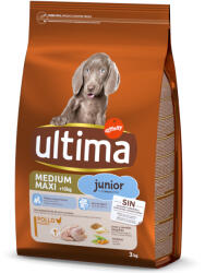  Affinity Ultima 2x3kg Ultima Medium / Maxi Junior csirke száraz kutyatáp