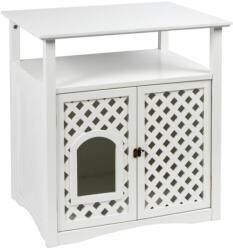 Kerbl Pet Kerbl Pet Helena macskaszekrény, fekhelynek, alomtálcának macskáknak, fehér