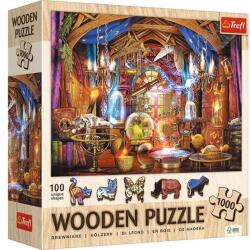 Trefl 1000 db-os Wooden Puzzle - A varázsló szobája (20210) (20210)