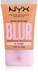 NYX Professional Makeup Bare With Me Blur Tint hidratáló alapozó árnyalat 07 Golden 30 ml