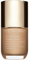 Clarins Everlasting Youth Fluid Foundation élénkítő make-up SPF 15 árnyalat 111 Toffe 30 ml