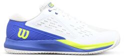 Wilson Rush Pro ACE White/Amparo Blue Férfiteniszcipő EUR 45 1/3