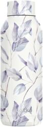 QUOKKA Hőtartó fémkulacs SOLID - Gray Bouquet 510ml - Quokka