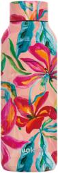 QUOKKA Hőtartó fémkulacs SOLID - Tropical Bloom 510ml - Quokka