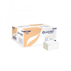 Lucart Kéztörlő 1 rétegű V hajtogatású 250 lap/csomag 20 cs/karton Beige Easy _ natúr (863064P) (863064P)
