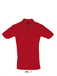 SOL'S Férfi galléros póló SOL'S SO11346 Sol'S perfect Men - polo Shirt -2XL, Red