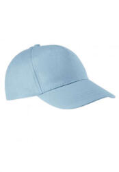 K-UP Uniszex sapka K-UP KP116 Cotton Cap - 5 panels -Egy méret, Sky Blue