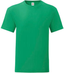 Fruit of the Loom Csomag akciós póló (minimum 3 db) Férfi rövid ujjú póló Fruit of the Loom Iconic 150 T -L, Kelly zöld