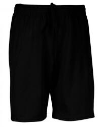 Proact Gyerek rövid nadrág Proact PA103 Kids' Sports Shorts -8/10, Black