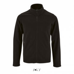 SOL'S Férfi kabát SOL'S SO02093 Sol'S norman Men - plain Fleece Jacket -2XL, Black