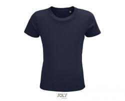 SOL'S Gyerek póló SOL'S SO03580 Sol'S Crusader Kids - Round-neck Fitted Jersey T-Shirt -8A, French Navy