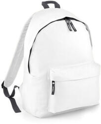 BagBase Hátizsák Bag Base Original Fashion Backpack - Egy méret, Fehér/Grafitszürke Szürke