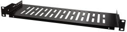 LogiLink RAFT FIX LOGILINK 1U pentru rack 19", adancime 152mm, sarcina maxima 5Kg, vopsea antistatic, otel 1.5mm, black, "SF1C25B (SF1C25B) - vexio