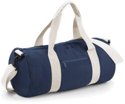 Bag Base Original Barrel Bag - Egy méret, Sötétkék/Off Fehér
