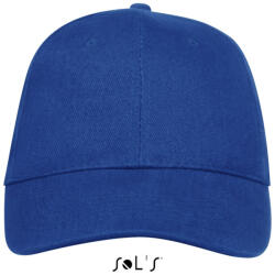 SOL'S Uniszex sapka SOL'S SO88100 Sol'S Buffalo - Six panel Cap -Egy méret, Royal Blue