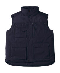 B and C Férfi ujjatlan mellény munkaruha B and C Expert Pro Workwear Bodywarmer L, Sötétkék (navy)