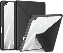 Dux Ducis IPAD 11 (2025) DUX DUCIS MAGI ORIGAMI tok álló, bőr hatású aktív FLIP, ceruza tartó, FEKETE (GP-138935)