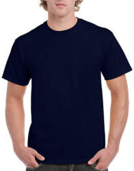 Gildan Uniszex póló Rövid ujjú Gildan Ultra Cotton Adult T-Shirt - 5XL, Sötétkék (navy)